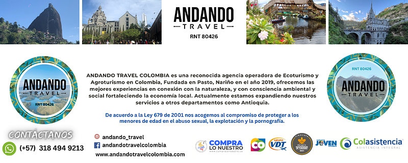 Viaja con Andando Travel,  donde cada experiencia es única y diversa! 